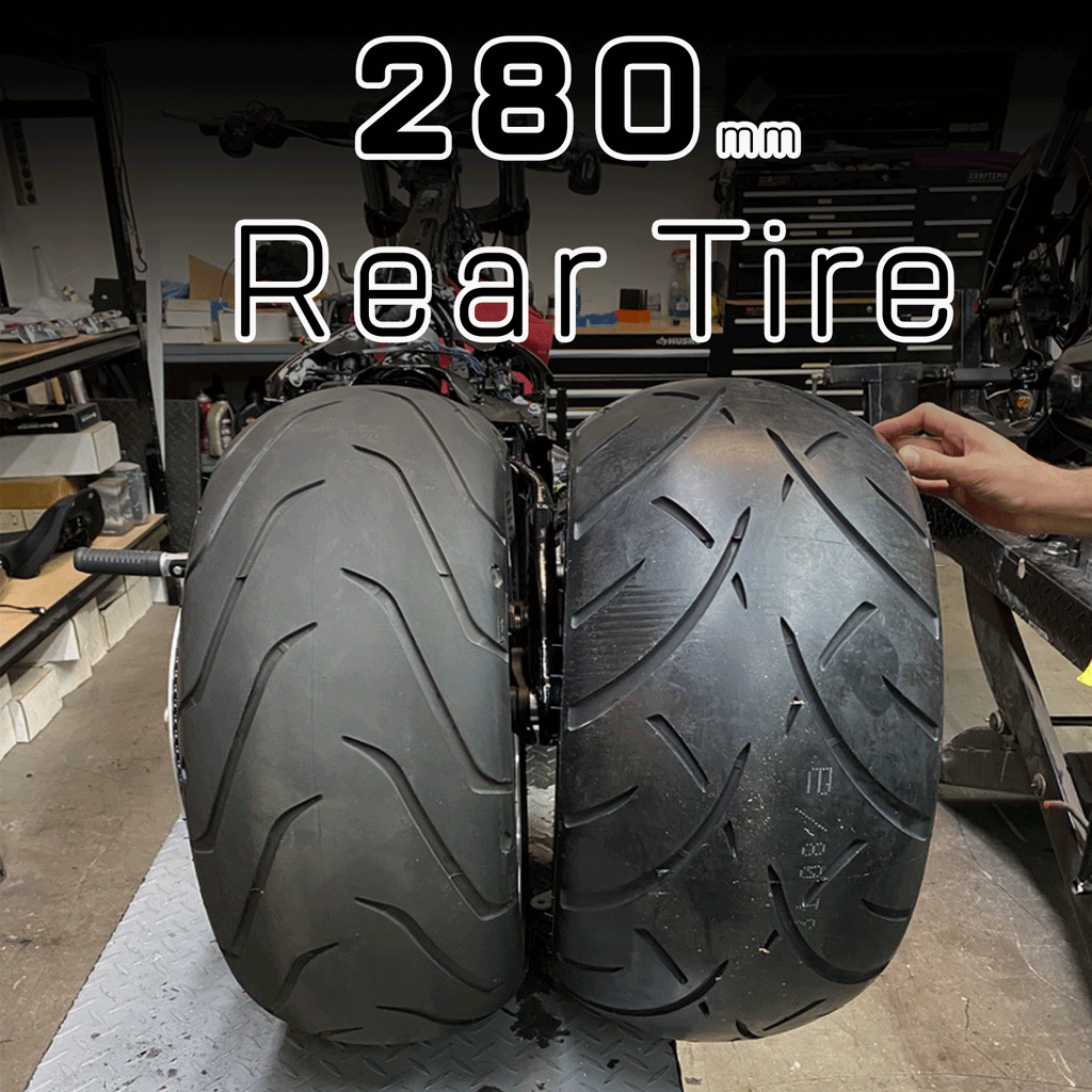 280 Rear Tire Conversion for Milwaukee-8® Breakout - Fatboy