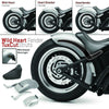 200 Fender Conversion fits Softail® Models 2000 to 2007 with non Stock 200mm tire