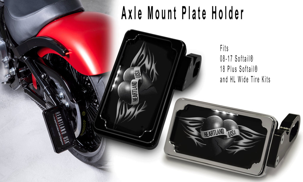 2018 Softail  Axle Mount Plate Holders 2008 to Present Softail