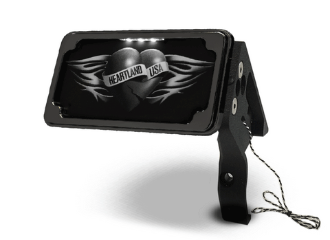 Plate Holder - Swing Arm Mount for FXDR M-8 Softail models 2019 to Present